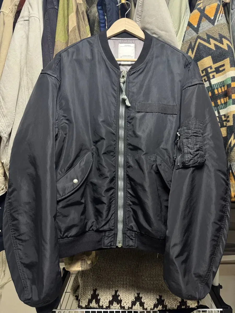 [4]Visvim 23aw Thorson Crash jkt.blk